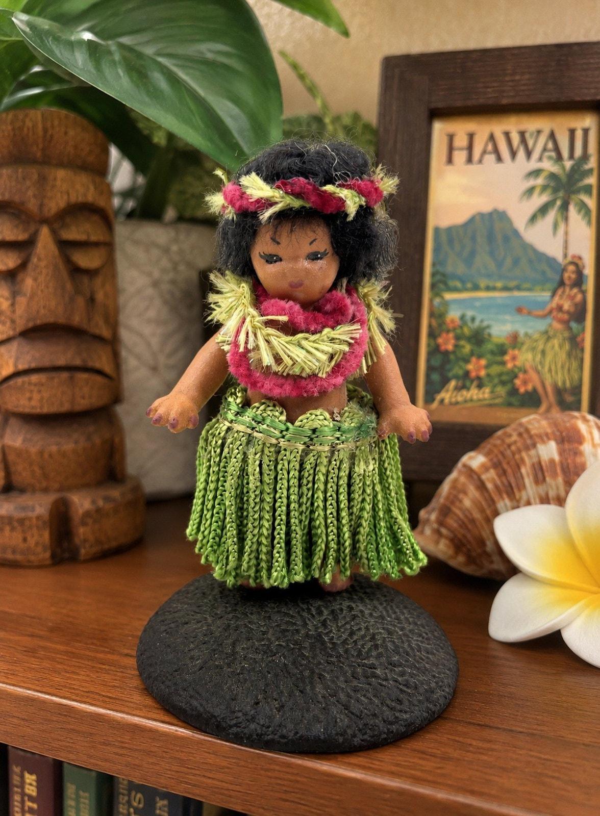 Vintage Hula Doll - Etsy