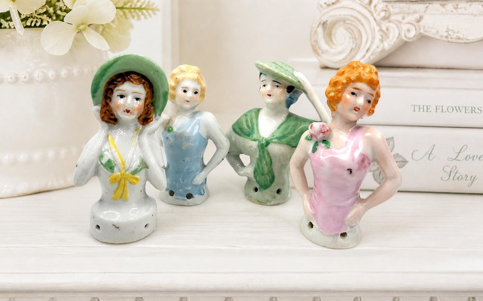 Porcelain half doll - Etsy 日本