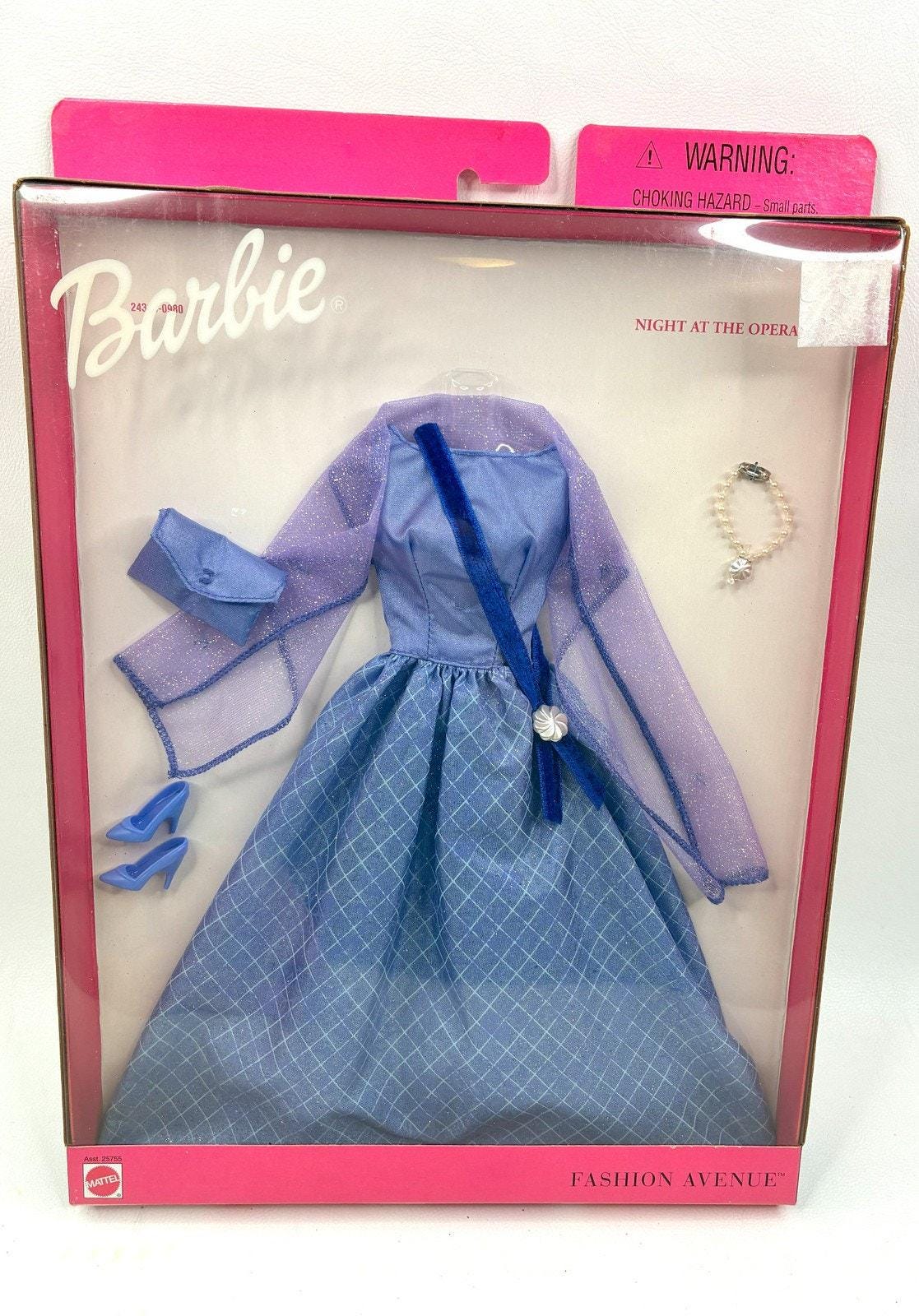 Barbie Fashion Avenue Blue Dress - Etsy