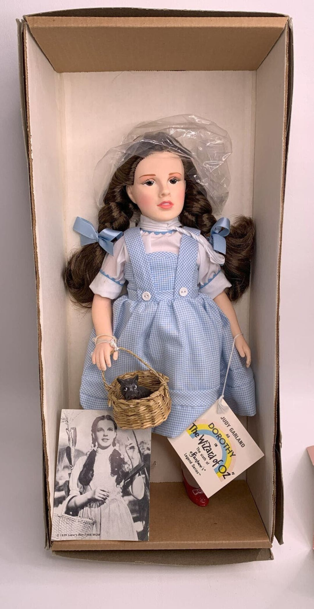 Effanbee Dorothy Wizard of Oz Doll Judy Garland NIB Vintage