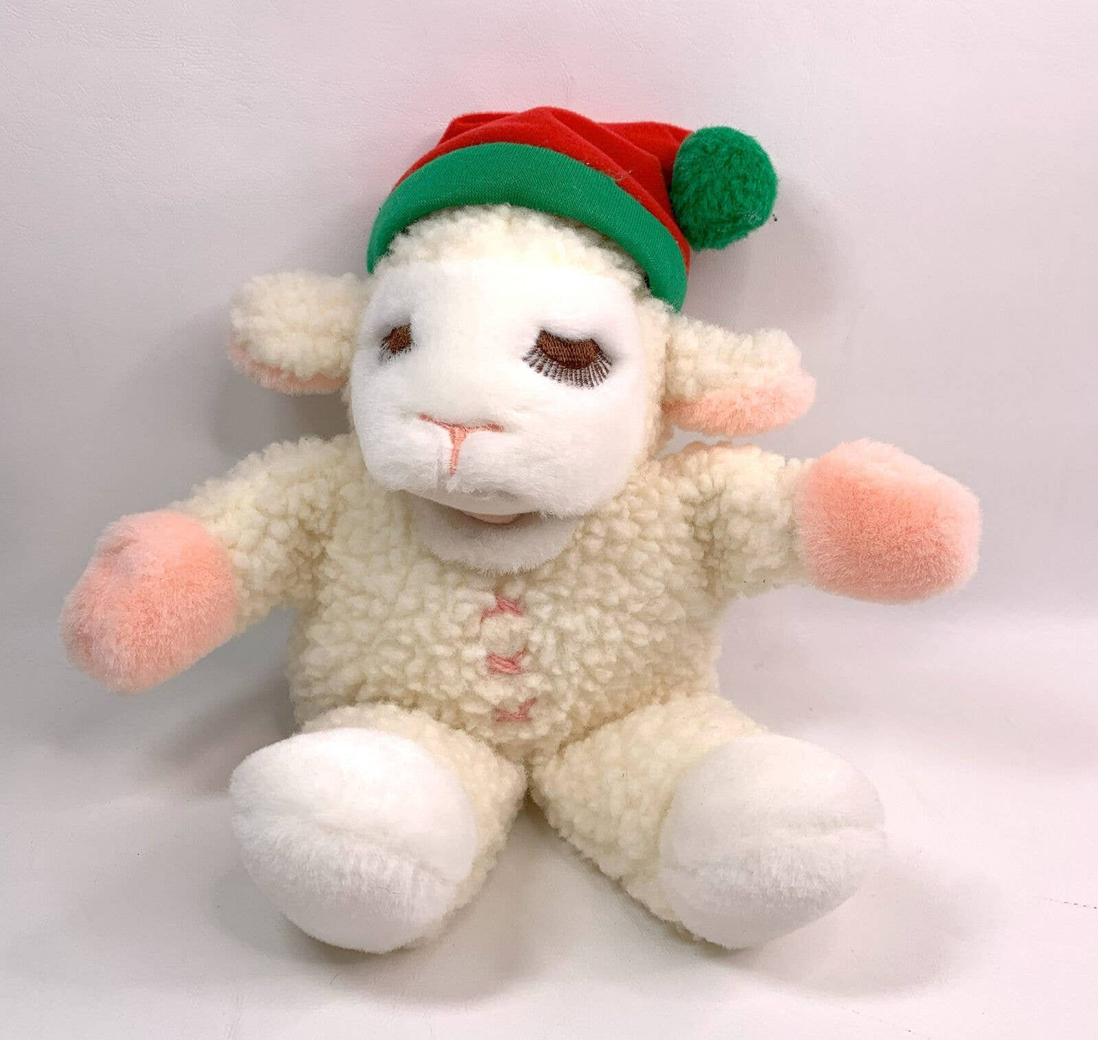 Lamb Chop Hand Puppet Christmas Plush Avon Stuffed Animal Sheep Etsy
