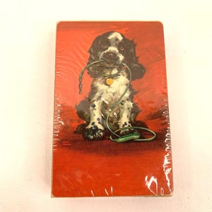 Vintage Staehle Butch The Cocker Spaniel Dog Sealed Stardust Playing Cards