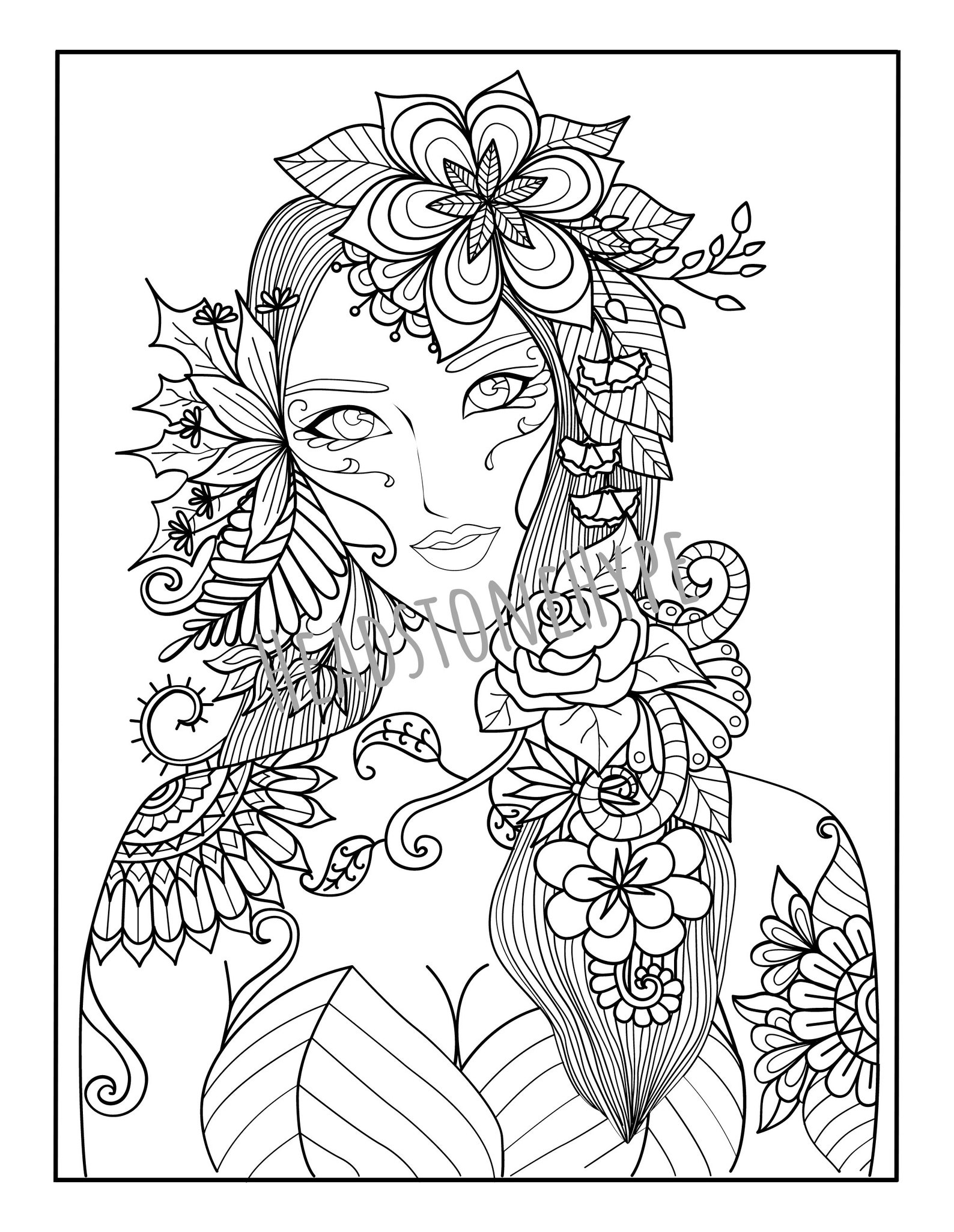 fairy-coloring-page-adult-coloring-page-fantasy-coloring-page