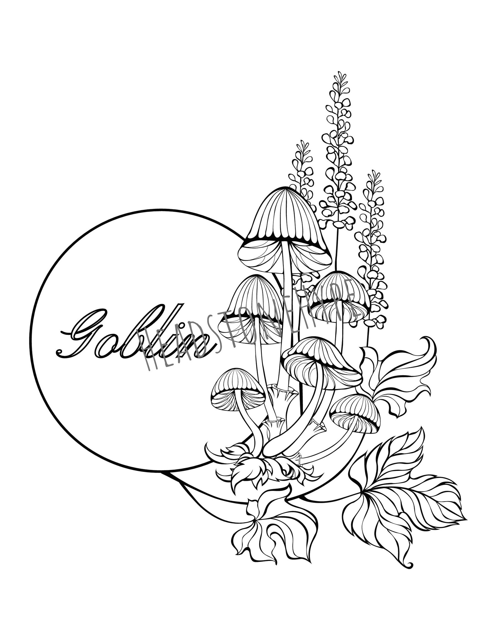 goblincore-coloring-page-goblin-coloring-page-mushroom-coloring-page