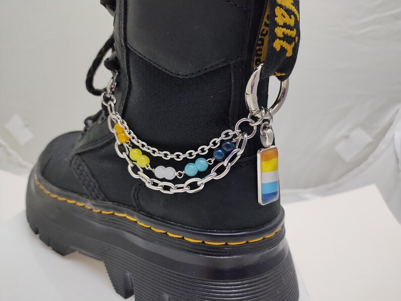Aroace Pride Boot Chain Punk Rock Boot Accessory - Etsy
