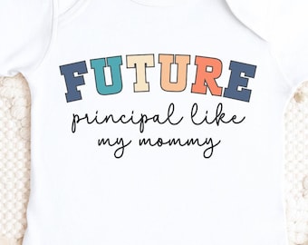 Future Principal Baby Bodysuit, Profession Gift