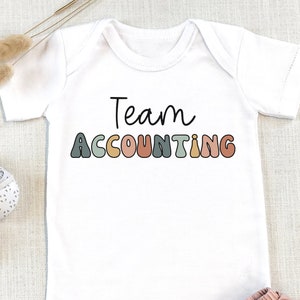 Accountant bodysuit, cute accountant gift, baby gift accountant, Accountant, Profession bodysuit, baby shower gift, gift for accountant