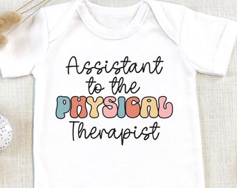 Physical Therapist Assistant Baby Bodysuit, Profession Gift