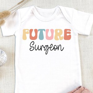 Surgeon bodysuit, cute Surgeon gift, baby gift Surgeon, Profession shirt, baby shower gift, gift for Surgeon, shirt for toddler, boss gift