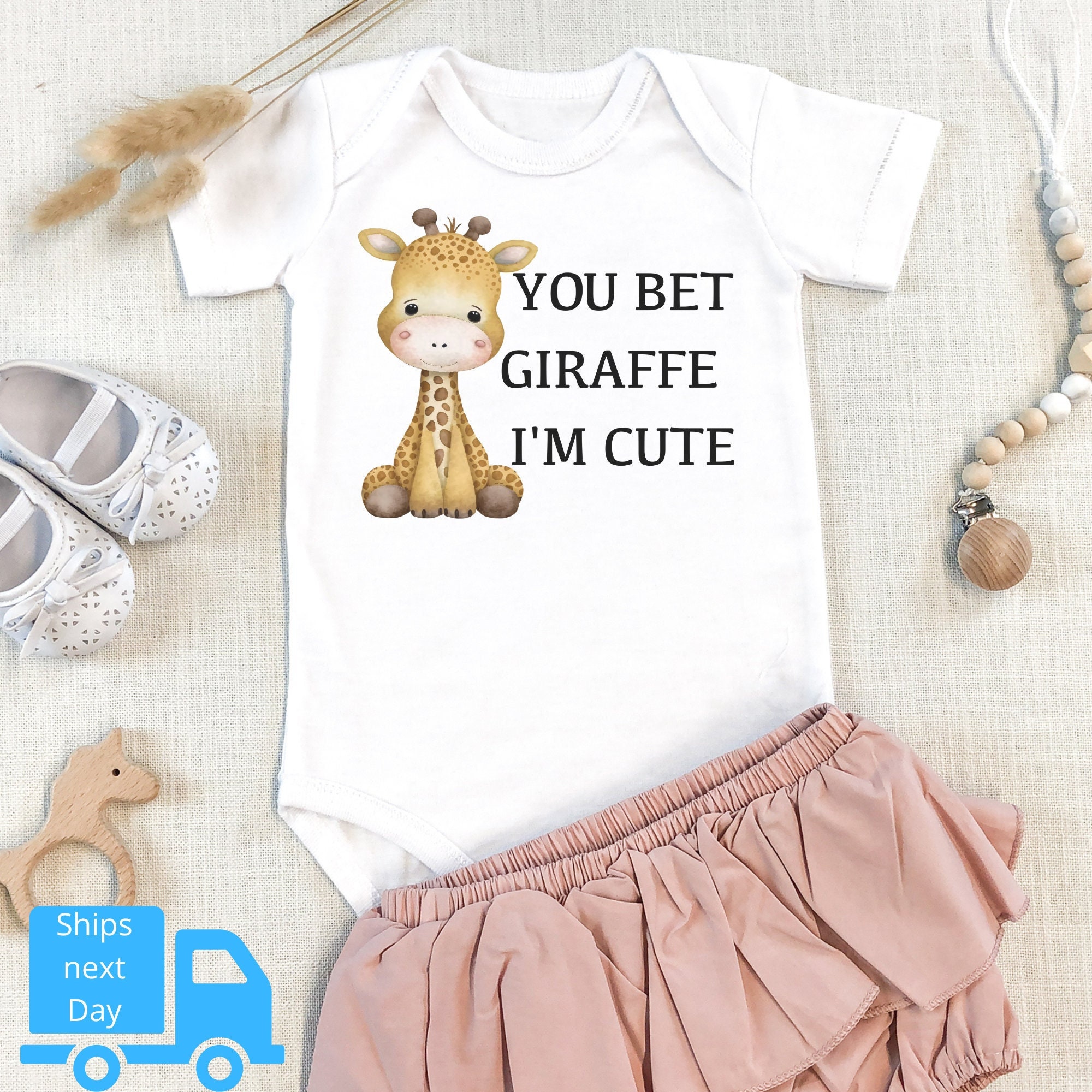 thumbnail image 2 of You Bet Giraffe I'm Cute Svg, Png, Eps, Pdf File, You Bet Giraffe, Baby... 2 of 13
