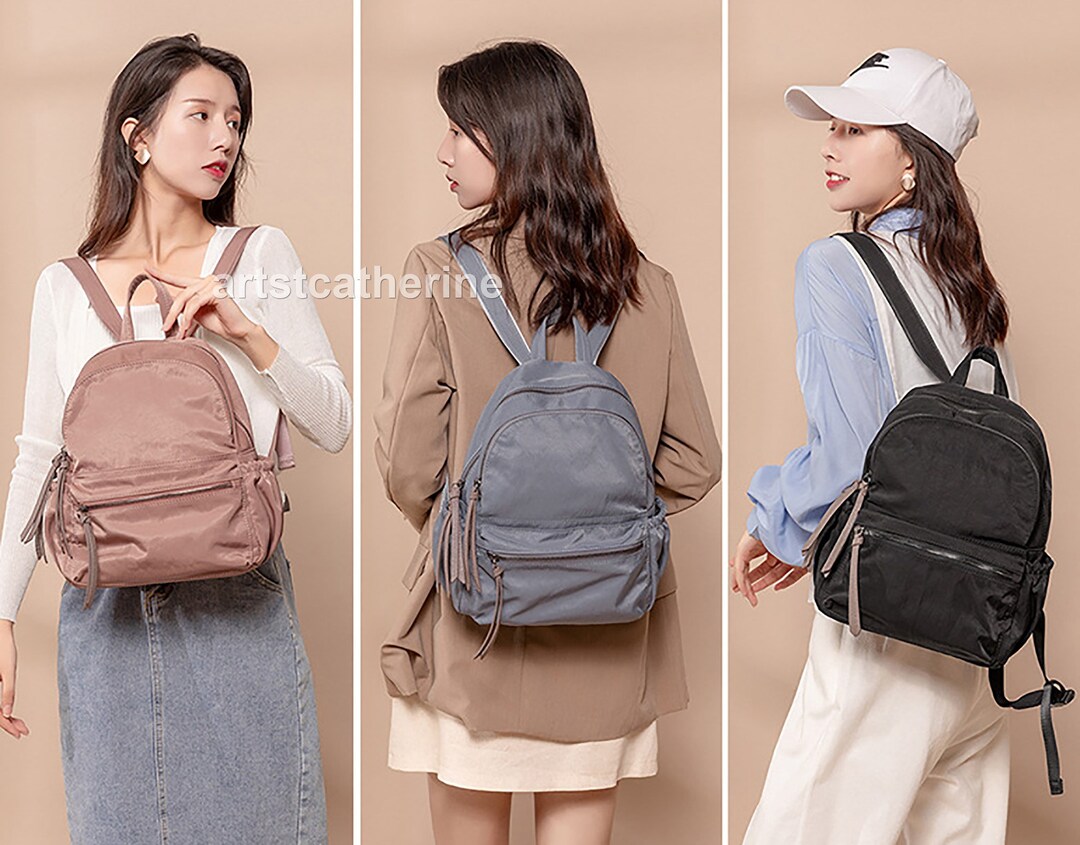 Anti Theft Backpack Korean Travel Rucksack Small Knapsack Etsy