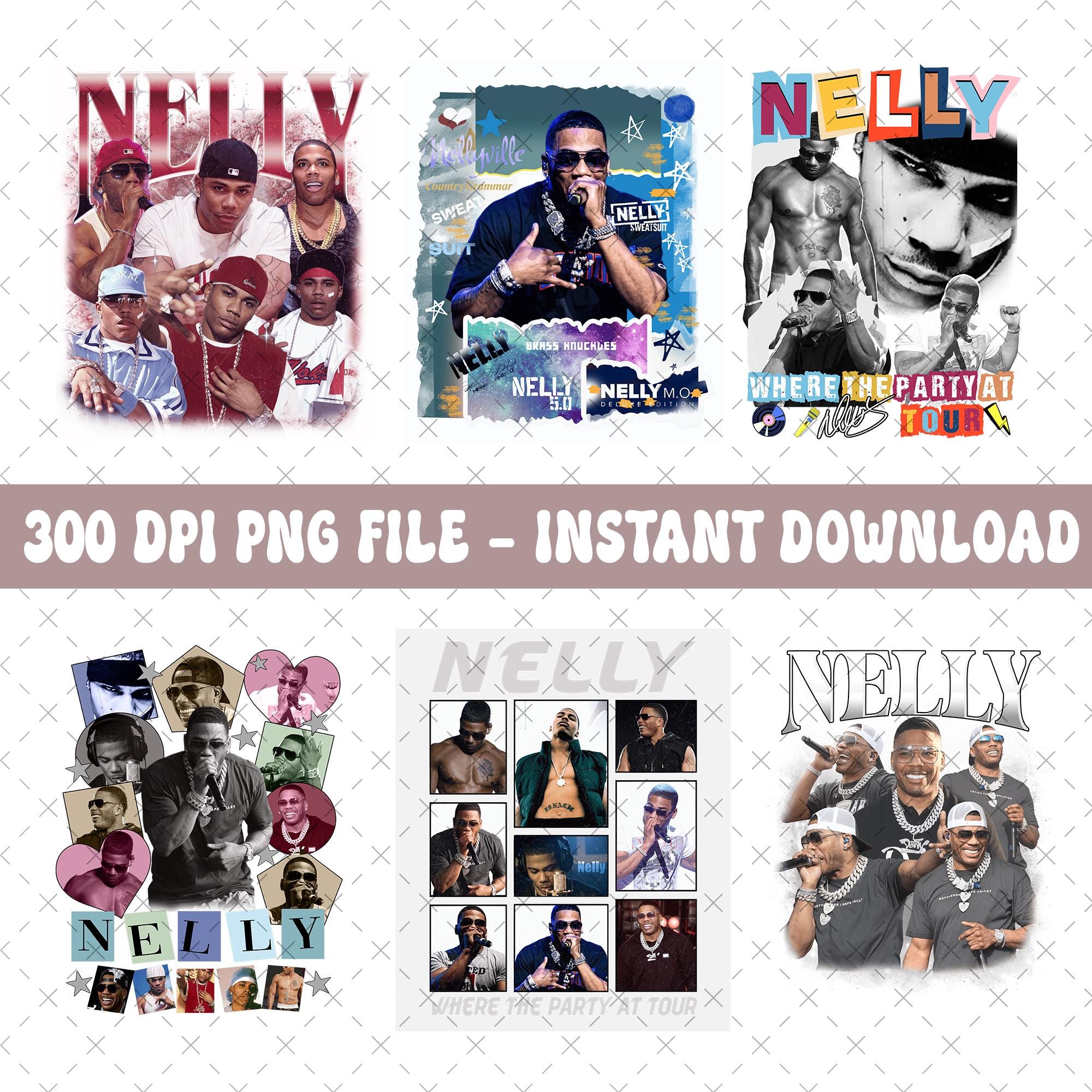 6+ NELLY Bootleg Png Bundle, Rapper, Hiphop, Retro, 90s Vintage ...