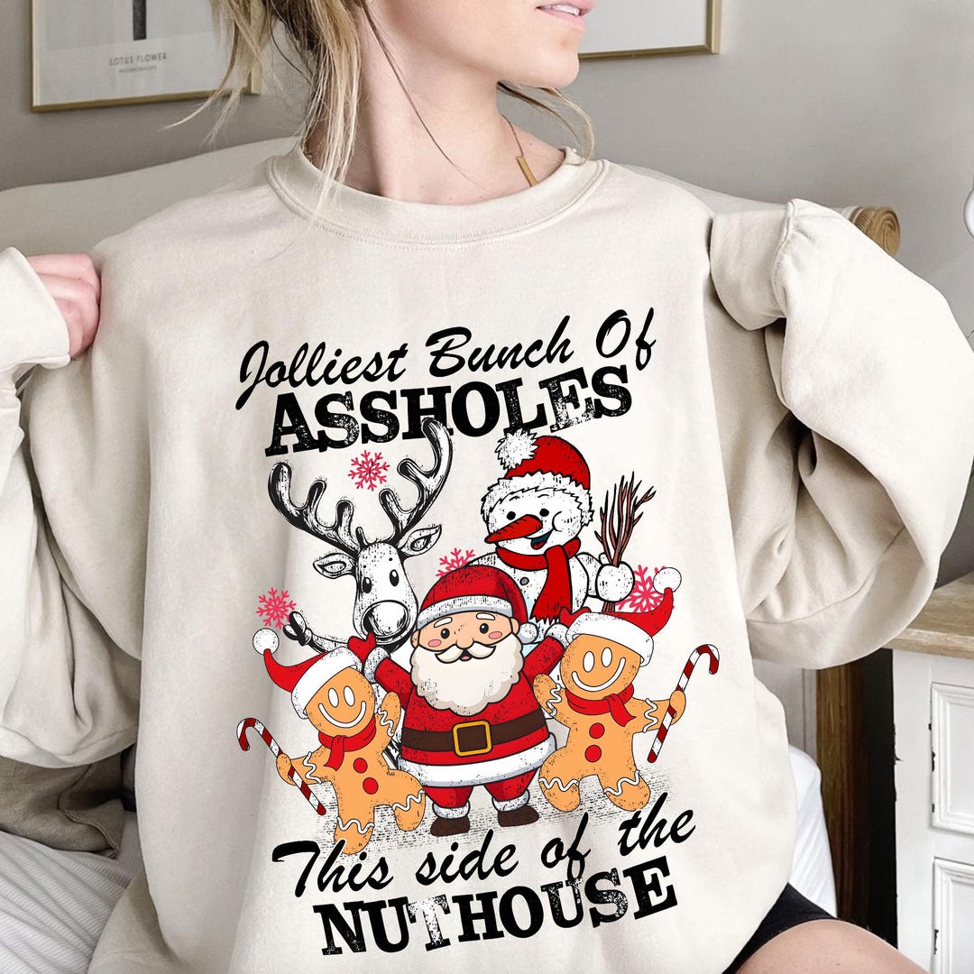 Jolliest Bunch of Assholes This Side of the Nuthouse PNG, Retro ...