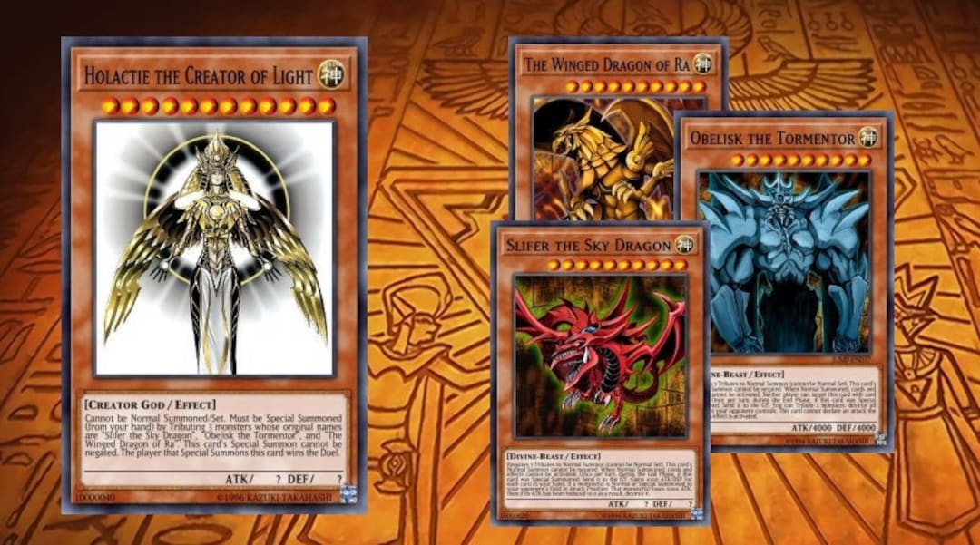 Yugioh Duel Links Best Egyptian God Deck Egyptian God Yu-gi-oh TCG Deck List 2022 - Etsy