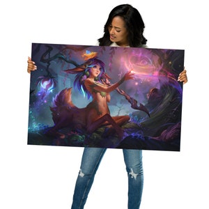 Lillia Splash Art Poster - League of Legends - 12K Res