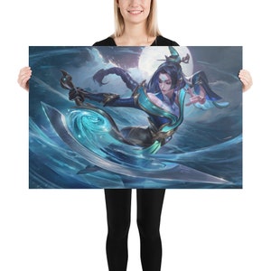Immortal Journey Diana Splash Art Poster - League of Legends - 12K Res