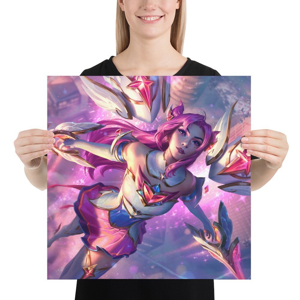 Star Guardian Kai'sa Splash Art Poster League of Legends 12K Res Etsy