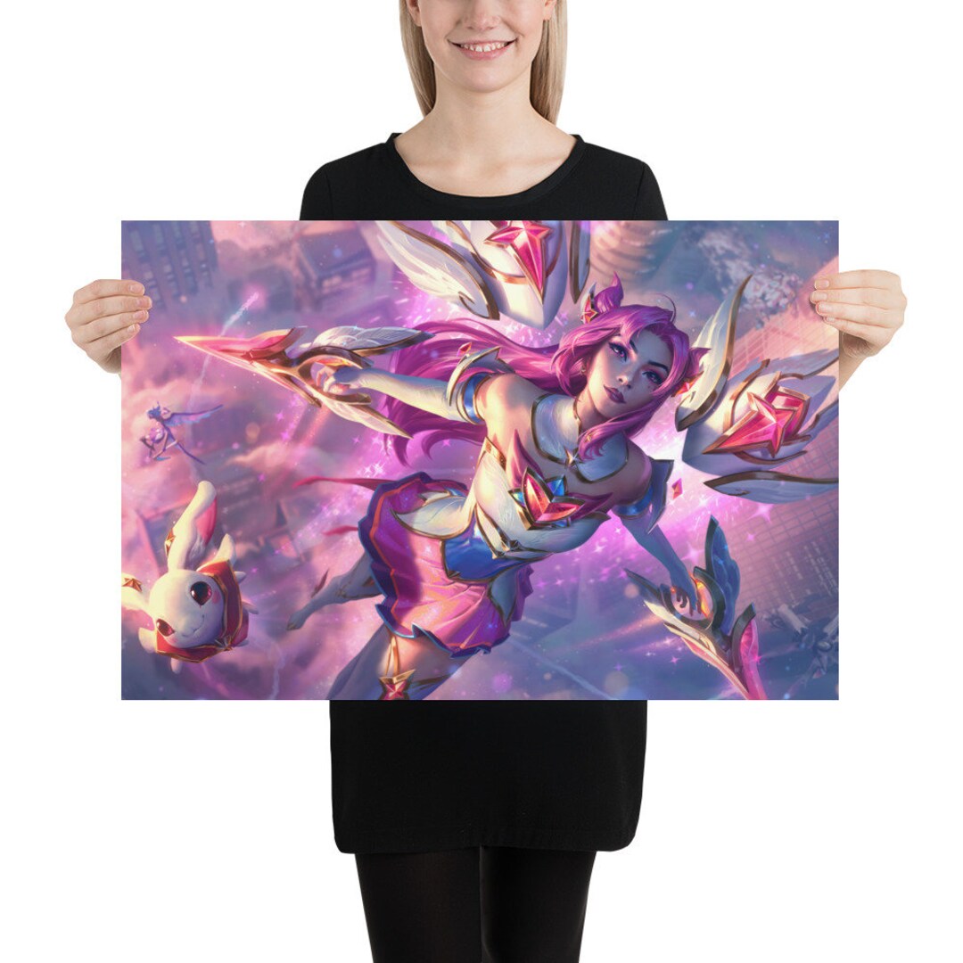 Star Guardian Kai'sa Splash Art Poster League of Legends 12K Res Etsy