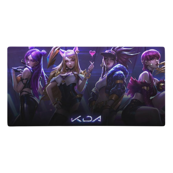 KD/A Pop Stars Gaming Mouse Pad - League of Legends - 12K Res