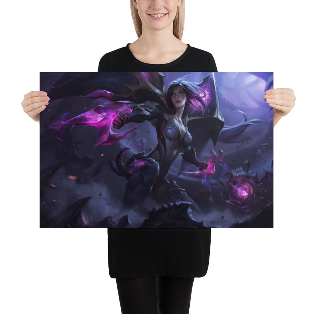 Kai'sa Splash Art Poster League of Legends 12K Res Etsy