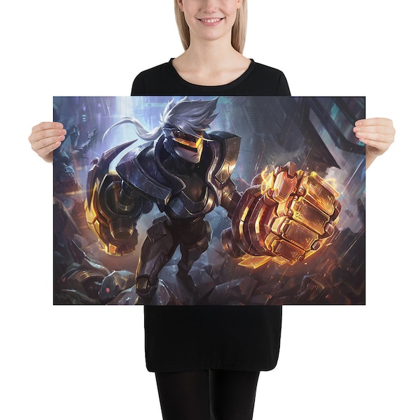 Shaco League of Legends Poster Etsy