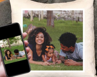 Photos Printed on Fabric, Custom Picture Quilts, Print Your Photos on Fabric for Keepsakes and Crafts, Custom Photo Quilt Squares