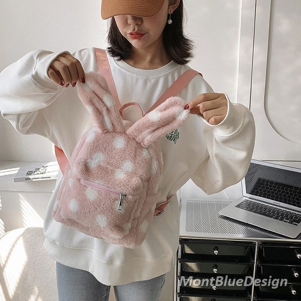 Bunny Ear Backpack Etsy