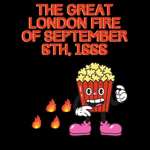 The Great London Fire Digital Print