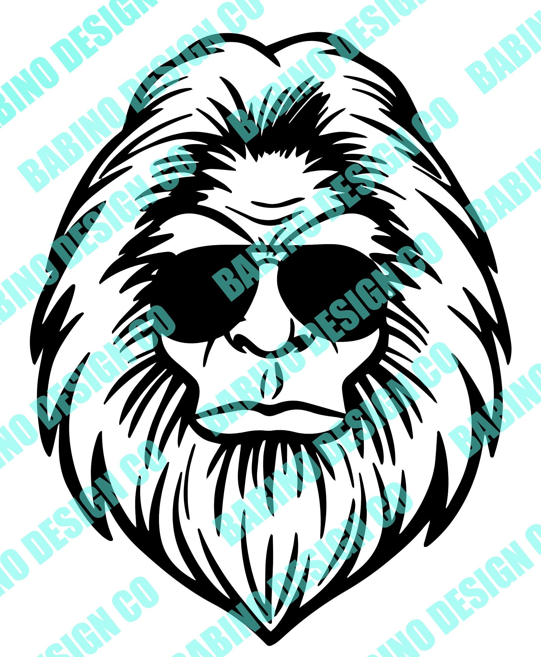Bigfoot SVG. Bigfoot PNG. Bigfoot With Sunglasses. Fun Bigfoot. Fun