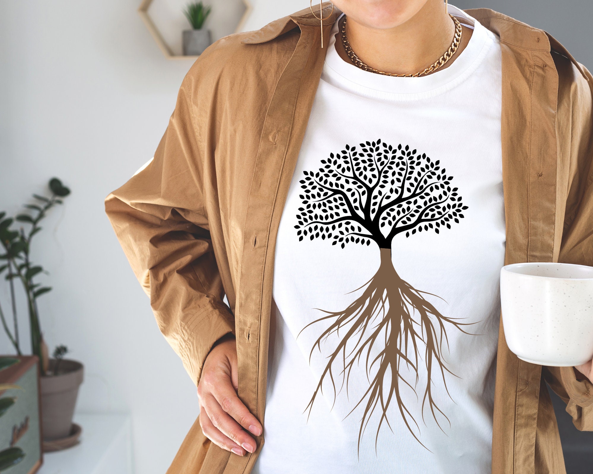 Tree With Roots SVG Roots Svg Family Tree Svgfamily - Etsy