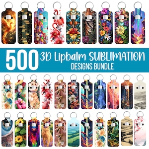 500 magere lippenbalsemhouder, lippenbalsemhouder sublimatie, png-bestand, lippenbalsemsublimatieontwerpen, lipglosssleutelringontwerp, lippenbalsemsleutelhangerlabel