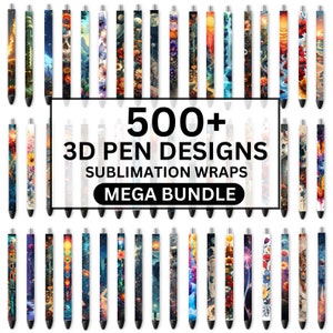 500+ Pen Wrap Mega Bundle PNG, Pen Wrap Sublimation Designs, Epoxy Pen Wraps, Pen Waterslide Designs, Pen Wrap Png Pencil Sublimation Design