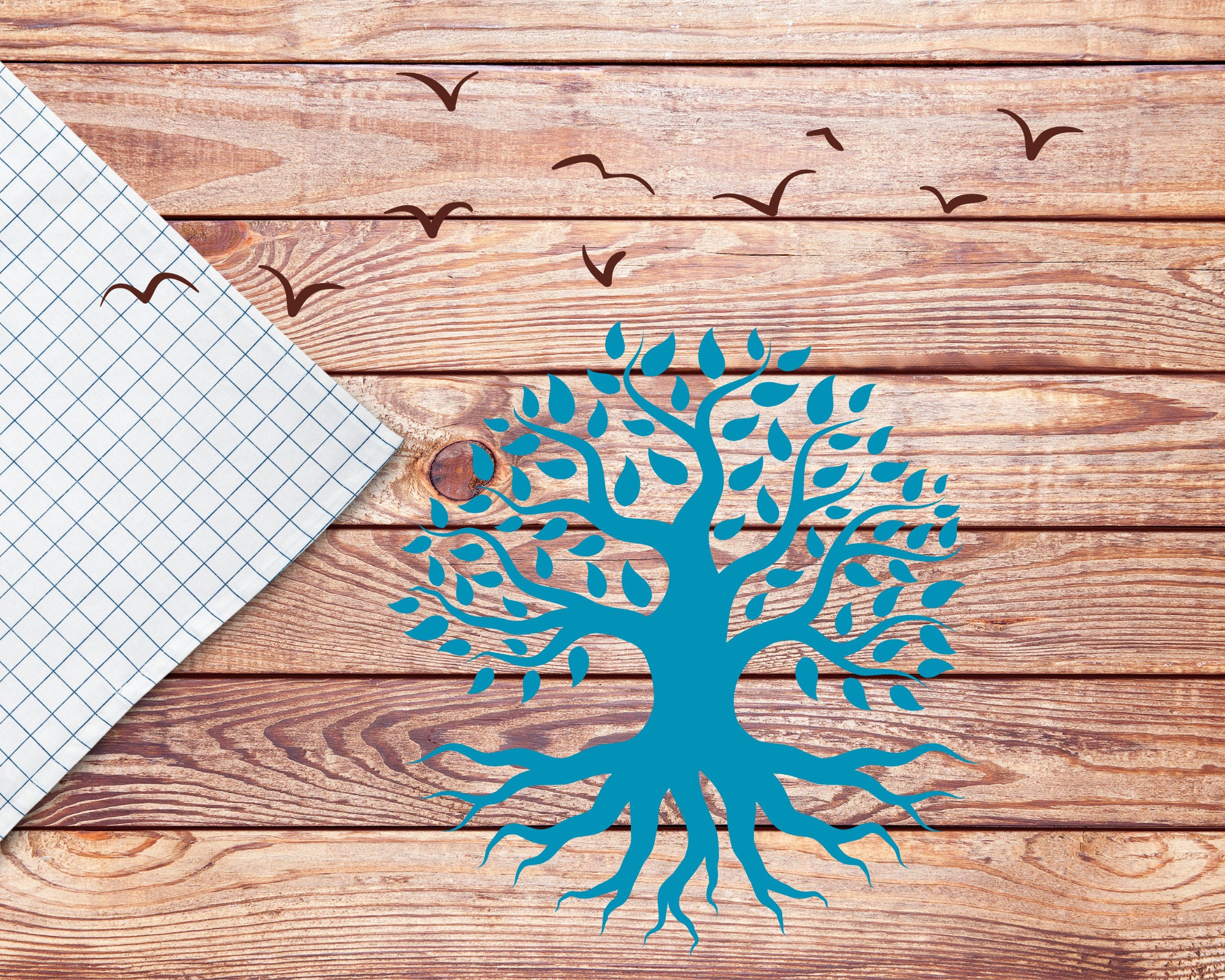 Tree With Roots SVG Roots Svg Family Tree Svgfamily - Etsy