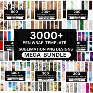 3000+  Pen Wrap Png Mega Bundle, Sublimation Designs Bundle, Pen Wrap Sublimation Png, Pen Wrap Templete, Epoxy Pen Wraps,Png Designs Bundle