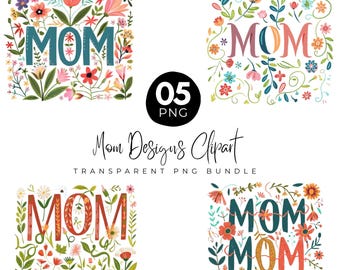 Wildflower Mom Clipart PNG, Watercolor Mom designs, Cute Mother's Day,  Watercolor Floral Png, Mothers Day Illustrations Clipart, Flower Mom