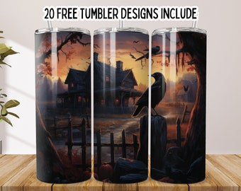 3D Sunset Beach 20oz Skinny Tumbler PNG, Skinny Beach Sunset Tumbler, Summer Tumbler Wraps, Straight Tumbler, Seamless Sublimation Tumbler