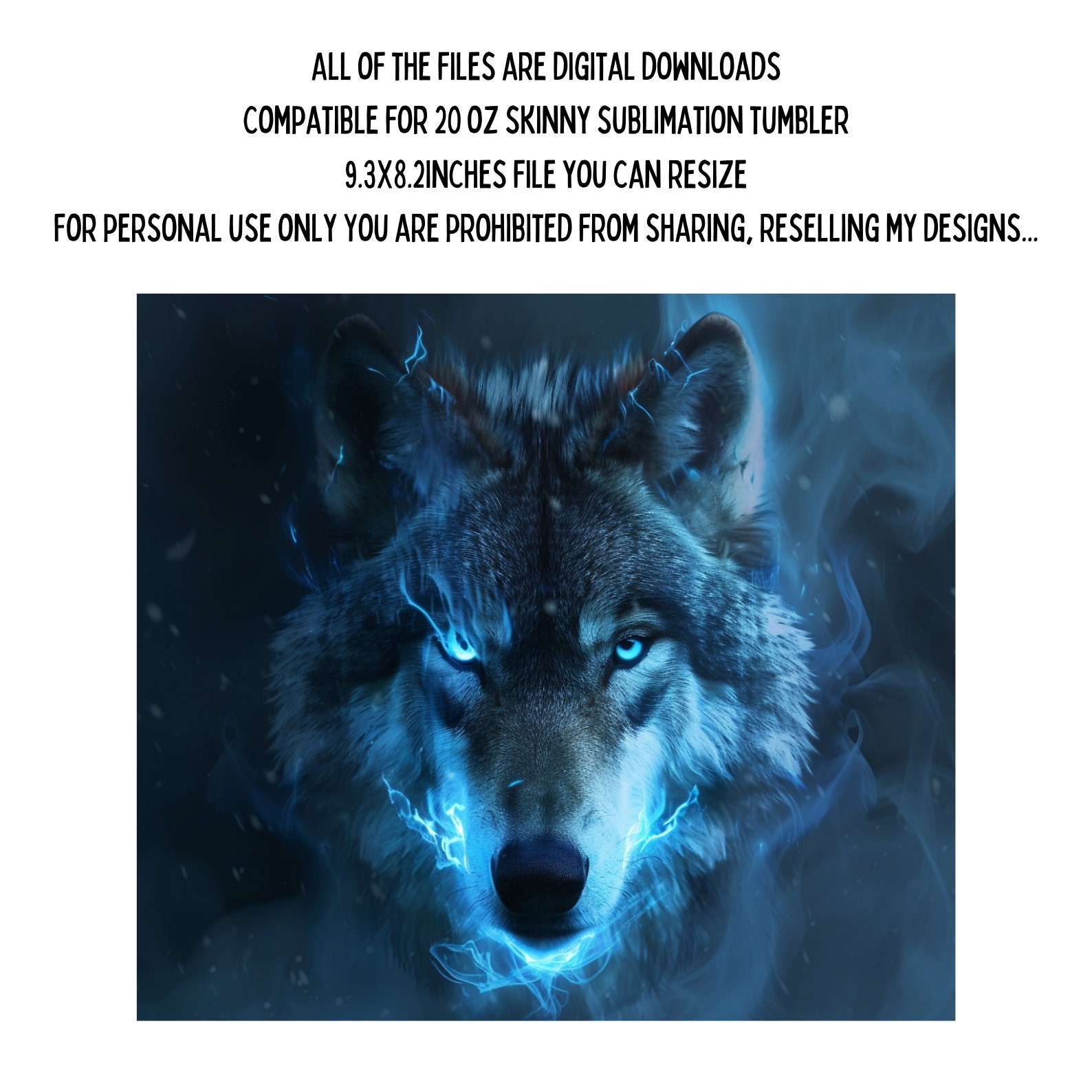 50 Wolves Tumbler Wrap PNG Bundle, Wolf Tumbler Png, 20oz Skinny ...