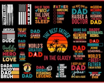 Papa SVG-Bundle, Vatertags-Svg-Bundle, Papa svg, Papa-Zitate-Svg, Papa-Svg-Bundle, Papa-Svg-Svg, Papa-Spruch-Svg-Png, SVG-Dateien Cricut