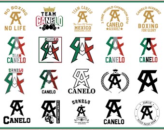 Canelo Svg, Cut Files For Cricut, Silhouette, Canelo Mexican Svg, Team Canelo Escudo Mexicano Svg, dxf, png_BD