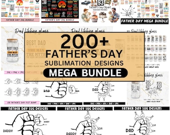 200+ Father’s Day Mega Bundle, Dad Quotes PNG, Funny Father’s Day Designs, Best Dad SVG, Father’s Day Clipart, Gift for Dad, Best Dad Ever
