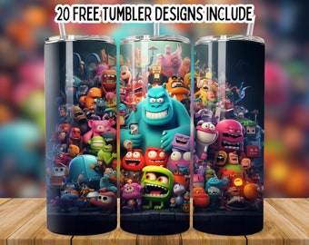 Smiley Gesicht Tumbler Wrap, Lächeln Emoji 20 Unzen Skinny Tumbler PNG Sublimation Wrap, Retro Smiley Gesicht, Gerade Smiley Tumbler png
