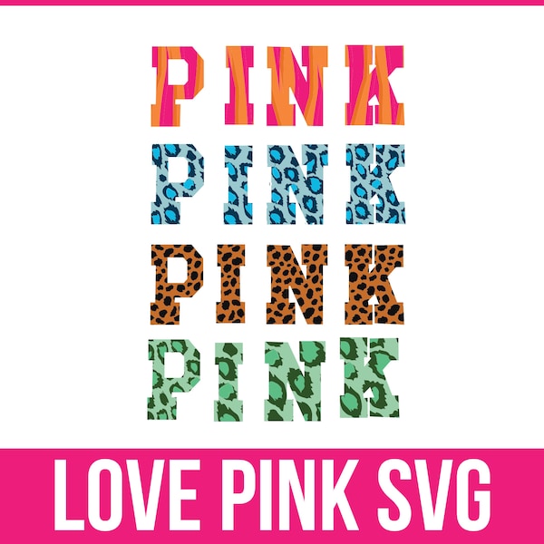 Love Pink SVG , Love Pink, Love Pink Clip Art , Love Pink, Pink Nation, Love Pink Dog, Love Pink Dog, svg, png, dxf, eps