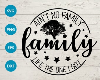 Family Reunion 2023 SVG Ain't No Family Like The One I Got , Family svg, Family reunion shirt, Family name, Family reunion Tree Cricut svg