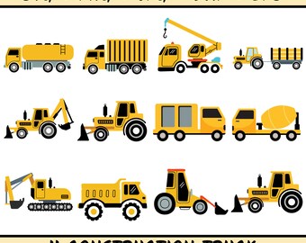 Pacchetto svg di costruzione, camion da costruzione svg, camion da costruzione png, ragazzo del compleanno svg, evacuatore svg, file di taglio a strati cricut