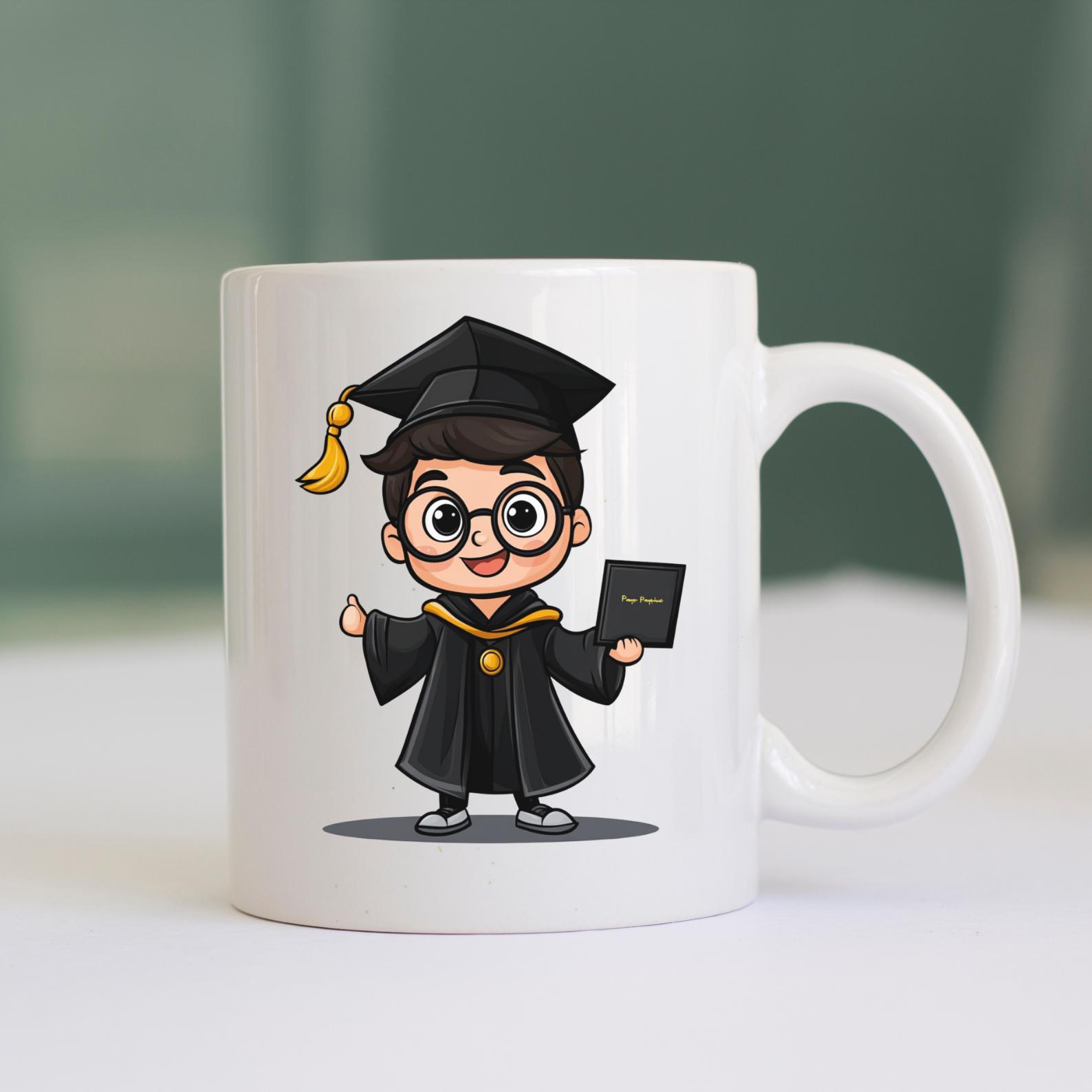 Graduation Sprite 150+ Graduation Clipart Bundle, Cute Cartoon Graduate Characters, Funny ...