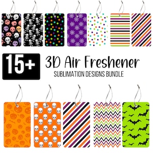 15+ Halloween Air Freshener Designs Bundle, Air Freshener Sublimation PNG, Air Freshener PNG Files, Printable Digital Download
