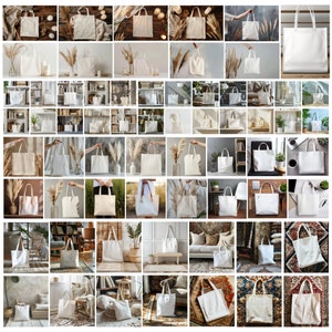 65 bundle di mockup di borse tote, mockup di borse tote naturali a tema boho, mockup di borse tote libresche, mockup di borse organiche, mockup di borse per la spesa naturali