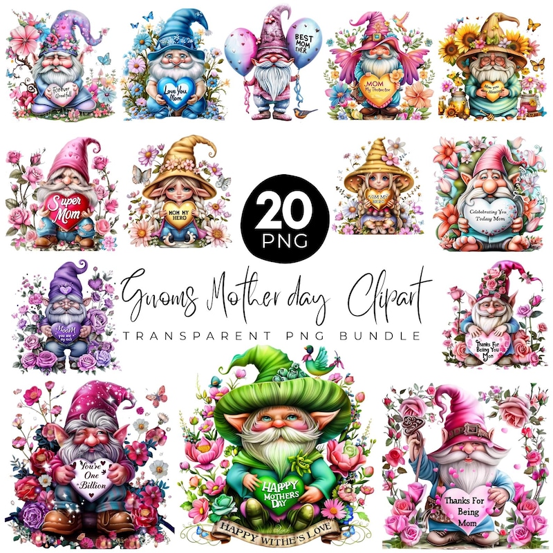 Mothers Day Gnomes - Etsy