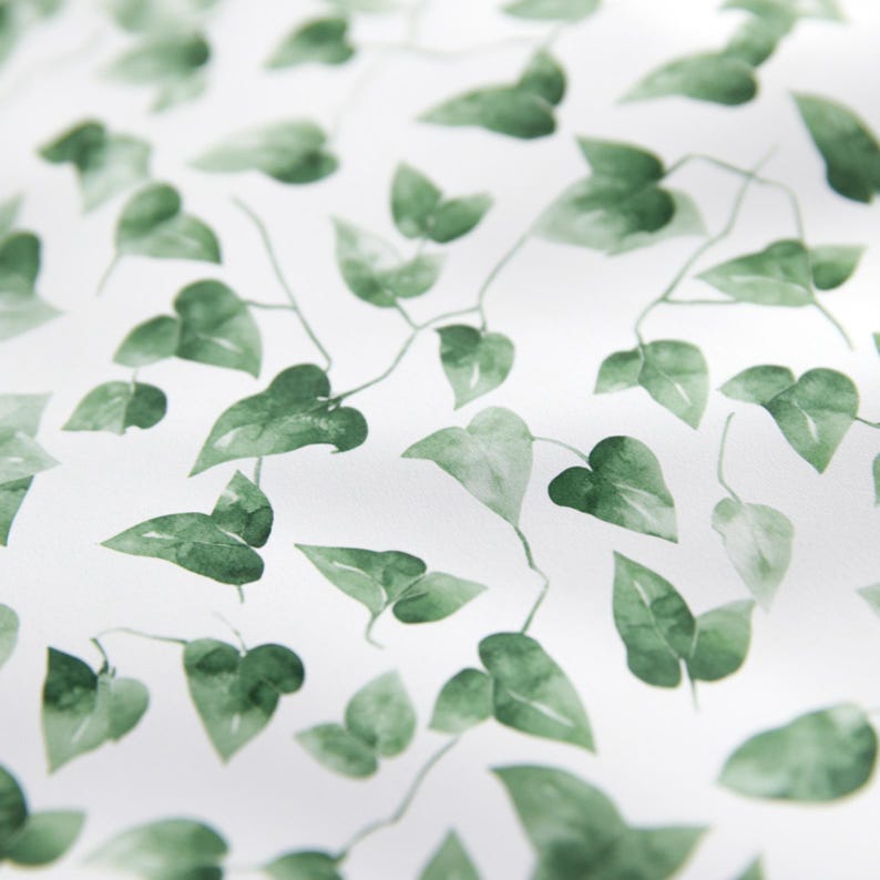 53 Greenery Digital Papers, Greenery Junk Journal PNG, Seamless Pattern ...