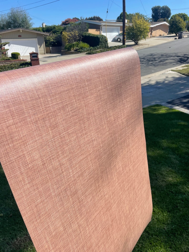 Renter Friendly Linen Textured Wallpaper Peel and Stick and Etsy